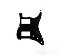 PG-9595-033 2 Humbucker Black Pickguard for StratocasterÂ