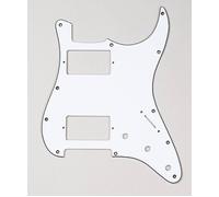 PG-9595-035 2 Humbucker White Pickguard for StratocasterÂ