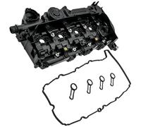 PG Cylinder Head Rocker Valve Cover with Gasket Compatible with BMW X1 X3 X5 2009-2019 11128589941
