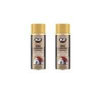 PG Gold Gloss Brake Caliper Paint, 260°C Heat Resistant Spray, 400ml, OEM Quality High Temperature Coating