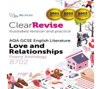 PG Online ClearRevise AQA GCSE English Literature: Love & relationships PG Online Multicolor