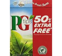 Pg Tips 240 Bags 4pk (160 Bags +80 Bags Free)-960 teabags total.