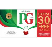 Pg Tips 240 Bags 4pk (160 Bags +80 Bags Free)-960 teabags total.