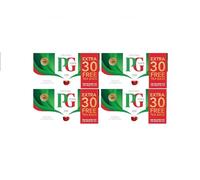 PG Tips 240 Original Black Tea, 240 Non Pyramid Tea Bags, 696g, Pack of 4 - Premium Quality, Rich Flavor, Perfect for Everyday Brewing