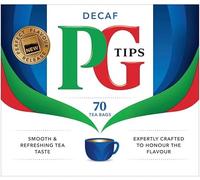 PG Tips Decaffeinated 70 Teabags (Pack of 3, Total 210 Teabags)