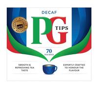 PG Tips Decaffeinated 70 Teabags (Pack of 3, Total 210 Teabags)