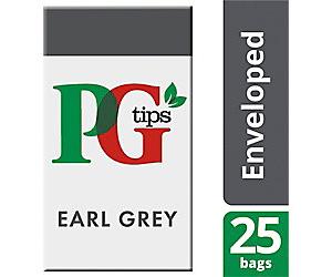 PG tips Earl Grey Tea Bags Pack of 25
