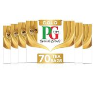 PG Tips Gold | Black Tea Bags Bulk | Indulgent, Velvety & Rich Black Tea | Perfect Flavour Release | 6 Packs | 420 Plant Based Biodegradable Teabags