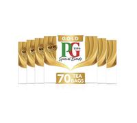 PG Tips Gold | Black Tea Bags Bulk | Indulgent, Velvety & Rich Black Tea | Perfect Flavour Release | 6 Packs | 420 Plant Based Biodegradable Teabags