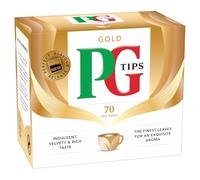 PG Tips Gold | Black Tea Bags Bulk | Indulgent, Velvety & Rich Black Tea | Perfect Flavour Release | 6 Packs | 420 Plant Based Biodegradable Teabags