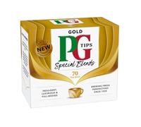 PG Tips Gold Tea, Black Tea, Indulgent, Velvety & Rich Black Tea, Perfect Flavour Release, 70 Tea Bags