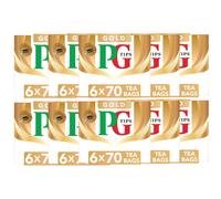 PG Tips Gold Tea Bags 70 Tea Bags (10 Pack)