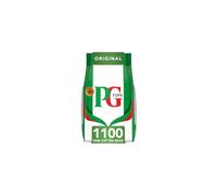 PG Tips One Cup Biodegradable Square Everyday Tea Bags Bulk for Catering, Birthdays, Office Tea Breaks and Afternoon Tea, Pack Of 1100 Teabags