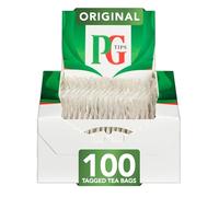 PG Tips Original | 100 Black Tea Bags Bulk | One Cup | String & Tagged | Refreshing & Flavourful | Ideal for Office Breaks & Catering, Celebrations, Afternoon Tea | Plant Based Biodegradable Teabags