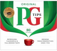 PG tips Original Biodegradable Pyramid Breakfast Tea Bags, Large Pack of 480 Everyday Teabags, Delicious Cups of Tea for any Occasion, Great for Tea Lovers (6 packs x 80 tea bags)