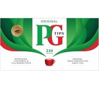 PG Tips Original | Black Tea Bags Bulk | Refreshing, Flavourful & Full-bodied | 4 x 210 Tea Bags | 840 Plant Based Biodegradable Teabags