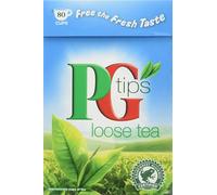 PG Tips Loose Black Tea Leaves, Bulk Pack of 12 (Total 960 Cups of Tea)
