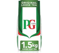 PG Tips Original | Loose Leaf Black Tea Bulk | Refreshing & Flavourful | Ideal For Office Catering | 1.5kg | 480 Servings
