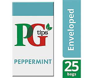PG tips Peppermint Tea Bags Pack of 25