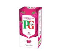 PG Tips Raspberry Leaf Tea Bags - Bulk, Individually Wrapped, Refreshing Fruit Flavoured, 6 Packs, 150 Envelopes