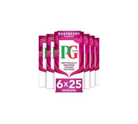 PG Tips Raspberry Leaf Tea Bags Bulk Individually Wrapped Refreshing Fruit Flavoured 6 Packs 150 Envelopes