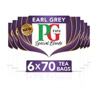 PG Tips Special Blends, Earl Grey Tea Bags Bulk, Refreshing, Light & Citrusy With Bergamot Notes, 6 Packs, 420 Plant Based Biodegradable Teabags