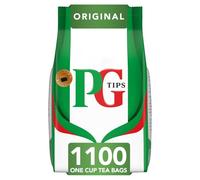 PG Tips Square One Cup Everyday Catering Tea Bags Bulk Pack Of 1100 Teabags for Catering, Office, Canteen, Home (4 x 1100s, Original)