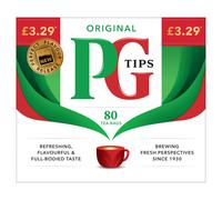 PG Tips80 Pyramid Bags 232g (Pack of 6)