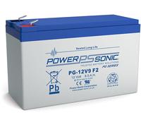 PG12V9 Power-Sonic PG 12 volt 8.5Ah Rechargeable SLA 12 V 8.5Ah Battery