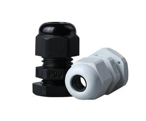 PG9 Waterproof Cable Gland 100pcs Nylon 66 IP68 for 4-8mm Wire