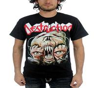 PGA Destruction Band Release from Agony Unisex O-Neck 100% Cotton Short-Sleeve T-Shirts Black M