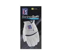 PGA Men's Leather Glove - Right, Bright White, M