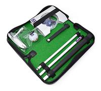 PGA Tour Golf Accessories Putting Set - Gifts for Men: Includes Portable Case, Putting Cup, Guideball with Arrow Markings, & PGA TOUR Training DVD for Enhanced Putting Skills