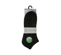PGA Tour Golf Socks for Men - 3 Pack Men's Low-Cut Sport Socks, Black (Size 7-12)