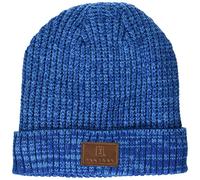 PGA TOUR Men’s Waffle Knit Beanie, Cuffed and Stretch Golf Beanie, Blue Grouper HTR, One Size
