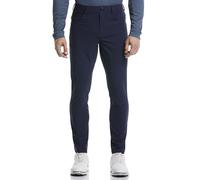 PGA TOUR Men's 5 Pocket Performance Pull-on Golf Pant, Peacoat, Large/30 Inches Inseam