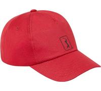 PGA Tour Men's Airflux Mesh Golf Cap, Lightweight Baseball Style Hat, Pro Series Range, Chili Pepper, One Size