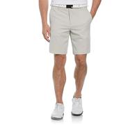 PGA TOUR Men's Expandable Flat Front Short, Silver Cloud, 44