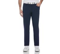 PGA Tour Men's Golf Trousers - 5 Pocket, Heather Two-Tone Stretch Fabric, Moisture Wicking, UV Protection