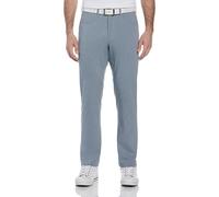 PGA Tour Men's Golf Trousers - 5 Pocket, Heather Two-Tone Stretch Fabric, Moisture Wicking, UV Protection