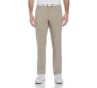 PGA Tour Men's Golf Trousers - 5 Pocket, Heather Two-Tone Stretch Fabric, Moisture Wicking, UV Protection