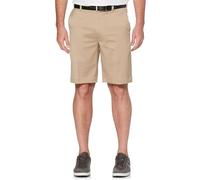 PGA TOUR Men's Motionflux 360 Flat Front Shorts with Active Waistband Golf, Chinchilla, 38
