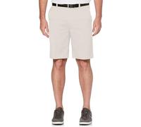 PGA TOUR Men's Motionflux 360 Stretch Flat Front Active Waistband Short Motionflux 360 Flat Front Shorts with Active Waistband, Silver Lining, XS