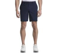PGA TOUR Men's Performance Golf Shorts 8 Inseam with Active Waistband, Moisture-Wicking, Sun Protection, Peacoat, Large