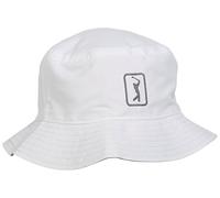 PGA TOUR Men's Reversible Golf Bucket Hat, Bright White, One Size