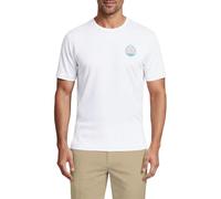 PGA Tour Men's Short Sleeve T-Shirt - Casual Crew Neck, 19th Hole Back Print, White