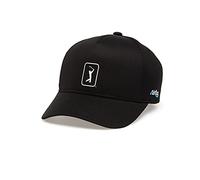 PGA TOUR Men's Standard Mesh Hat, Caviar, One Size