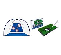 PGA Tour Pro Size Driving Net with Carry Bag - Height 214cm/7ft - Width 305cm/10ft - Depth 153cm/5ft