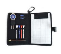 PGA Tour Real Leather Golf Organiser with Scorecard, Holder and Accessories -
