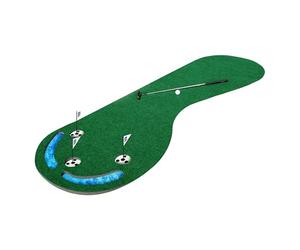 PGA Tour Three Hole Putting Mat - 3 x 9 Feet